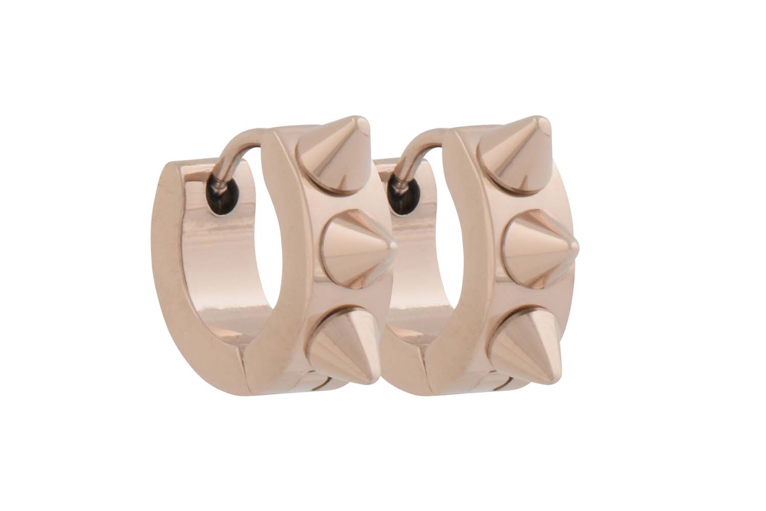 Chirurgenstahl Creolen DREI SPITZEN ++SALE++ von Piercingline